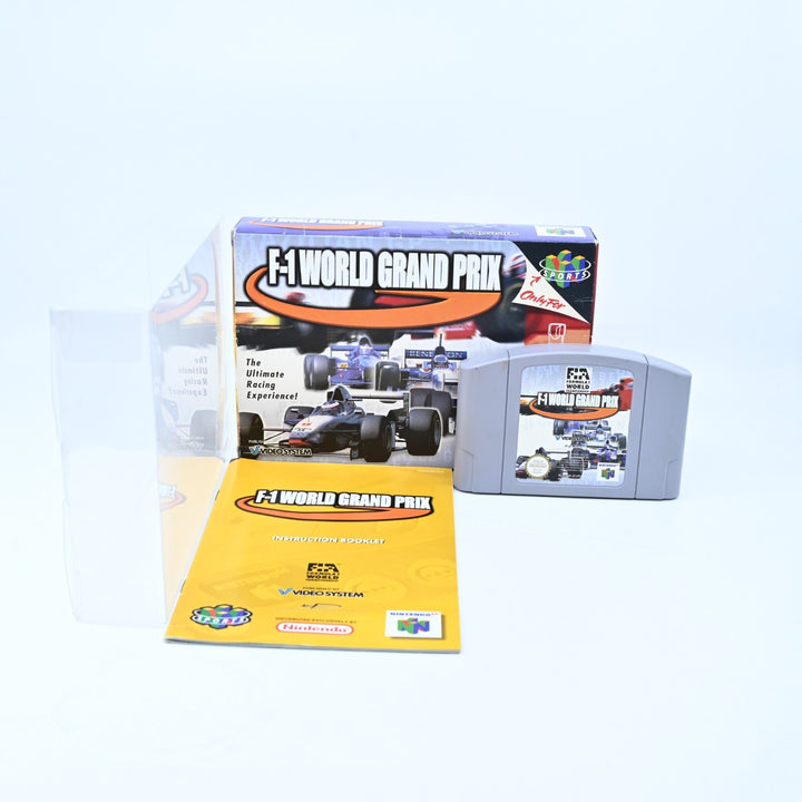 F-1 World Grand Prix - N64 / Nintendo 64 Boxed Game - PAL - FREE POST!