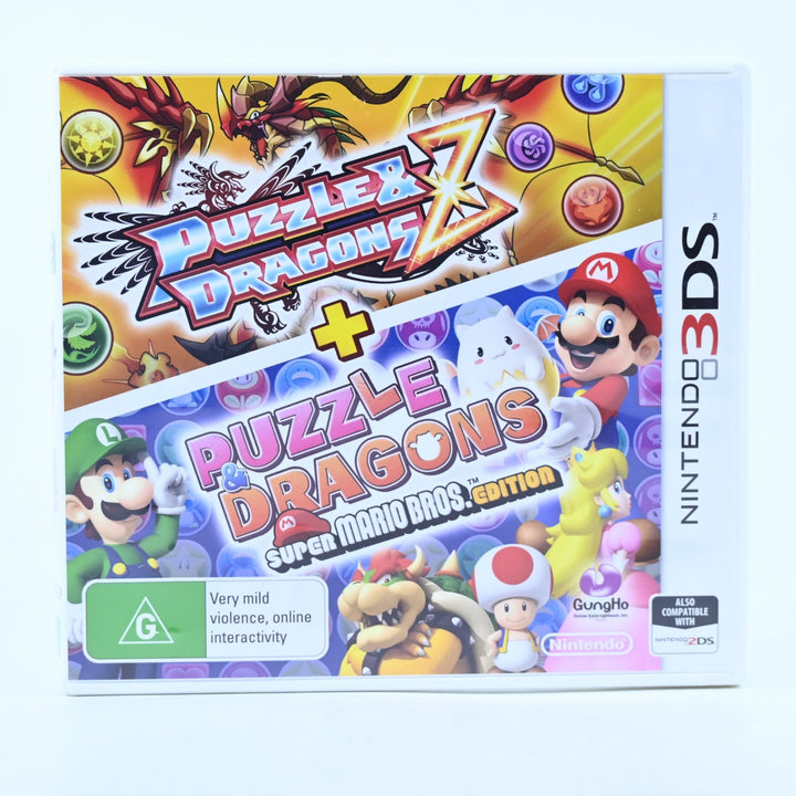Puzzle & Dragons Z + Super Mario Bros. Edition - Nintendo 3DS Game - PAL
