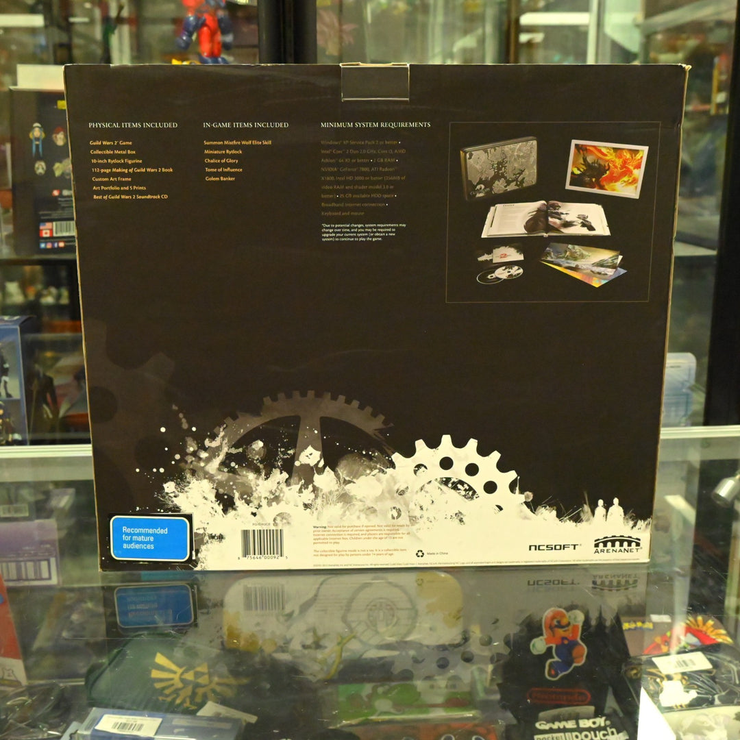 AS NEW! Guild Wars 2 Collectors Edition - PC Game / Figure
