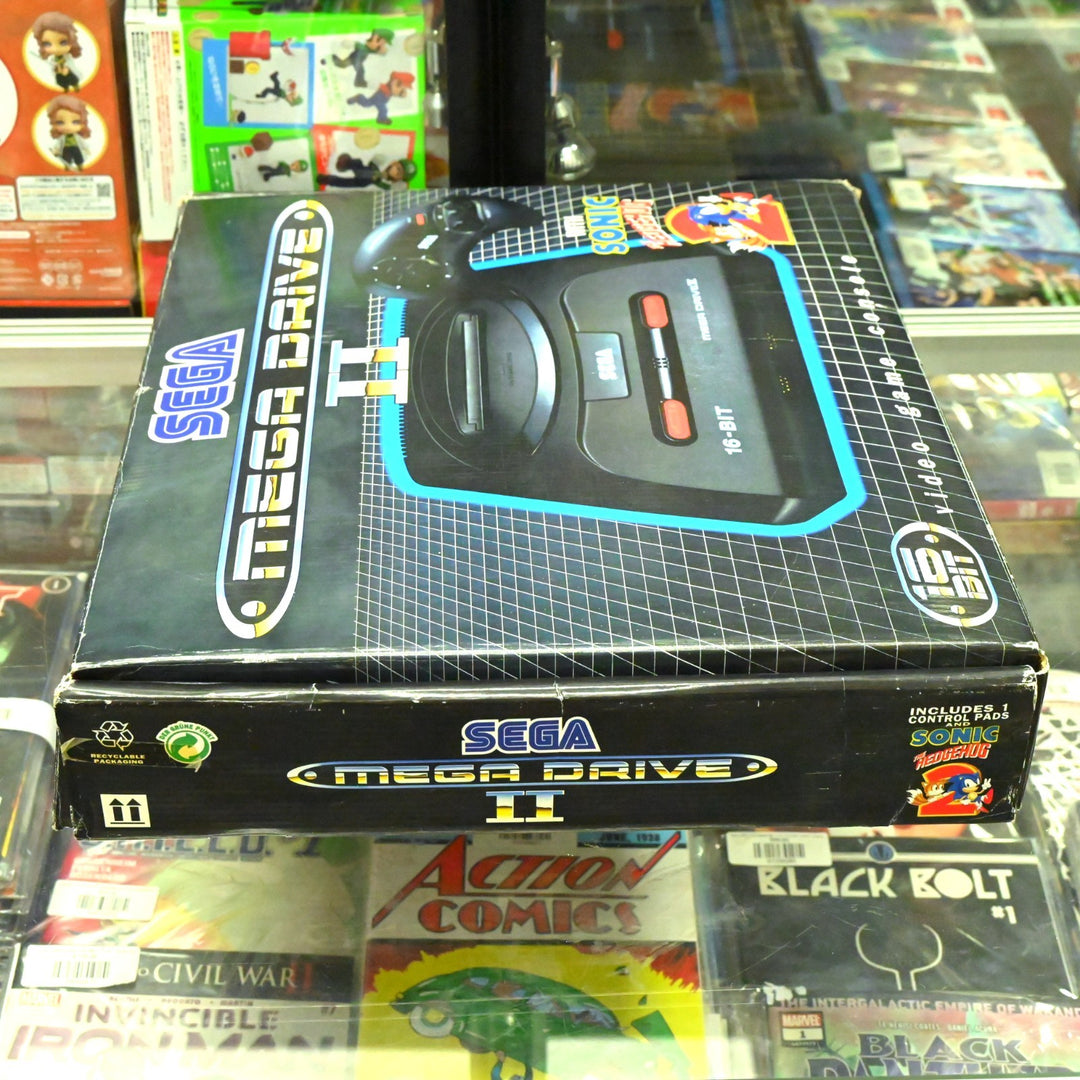 Mega Drive II With Sonic 2 - Sega Mega Drive Boxed Console - PAL - FREE POST!