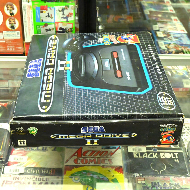 Mega Drive II With Sonic 2 - Sega Mega Drive Boxed Console - PAL - FREE POST!