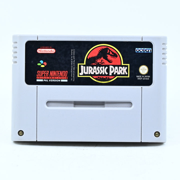 Jurassic Park - Super Nintendo / SNES Game - PAL - FREE POST!