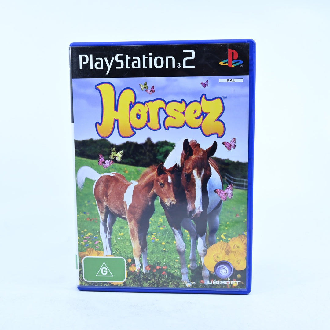 Horsez - Sony Playstation 2 / PS2 Game + Manual - PAL - MINT DISC!