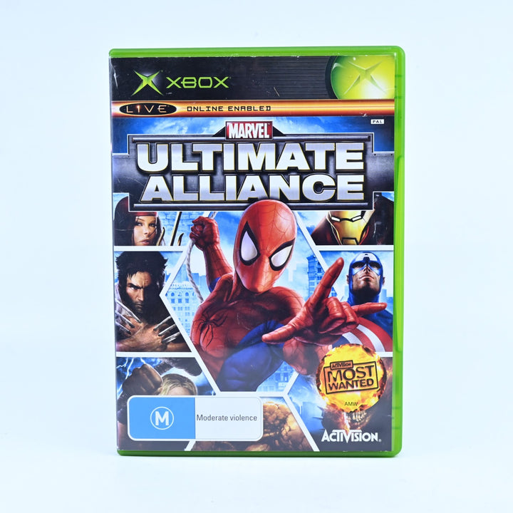 Marvel: Ultimate Alliance  - Original Xbox Game + Manual - PAL - MINT DISC!
