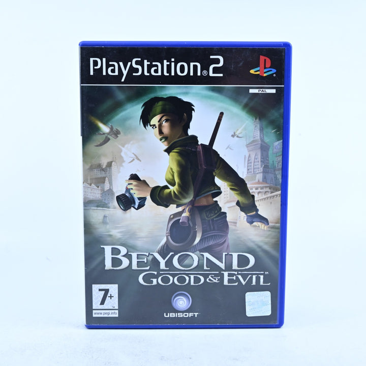 Beyond Good & Evil - Sony Playstation 2 / PS2 Game + Manual - PAL - MINT DISC!