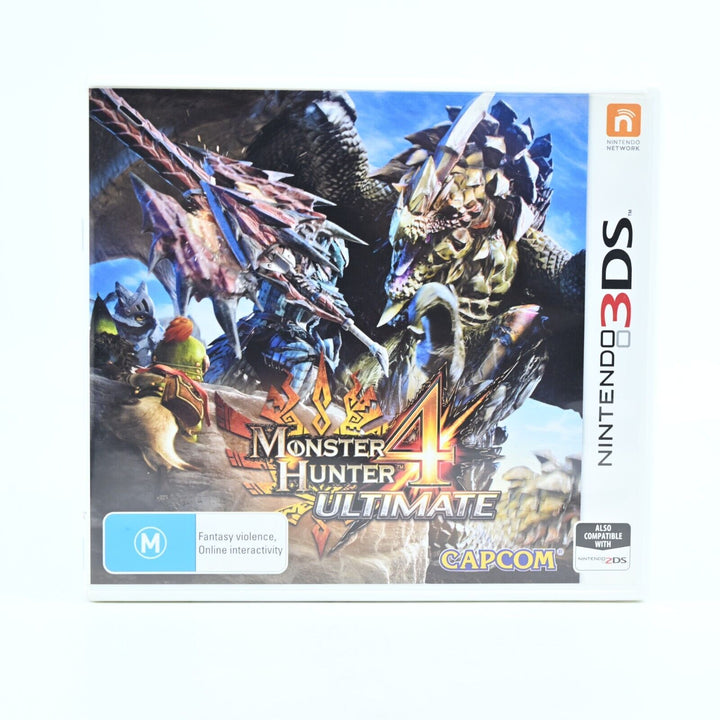 Monster Hunter 4: Ultimate - Nintendo 3DS Game - PAL - FREE POST!