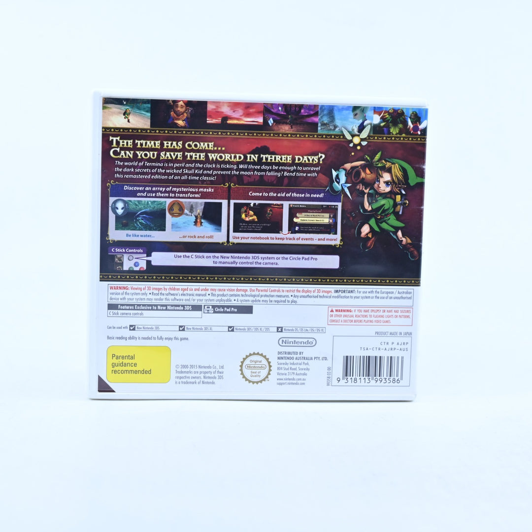 The Legend of Zelda: Majora's Mask 3D - Nintendo 3DS Game - PAL