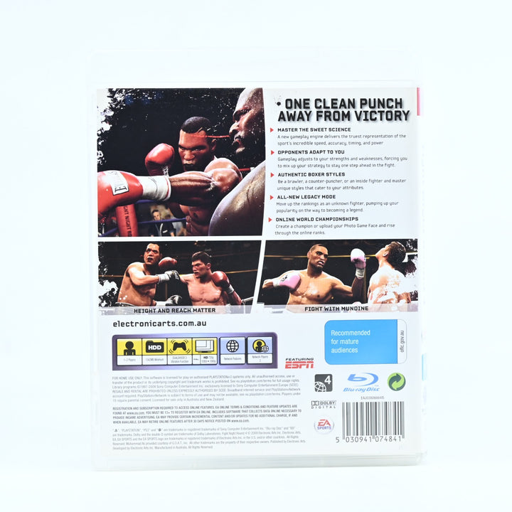 Fight Night Round 4 - Sony Playstation 3 / PS3 Game + Manual - FREE POST!