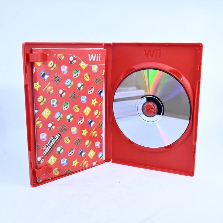 New Super Mario Bros. Wii - Nintendo Wii Game + Manual - PAL - MINT DISC!