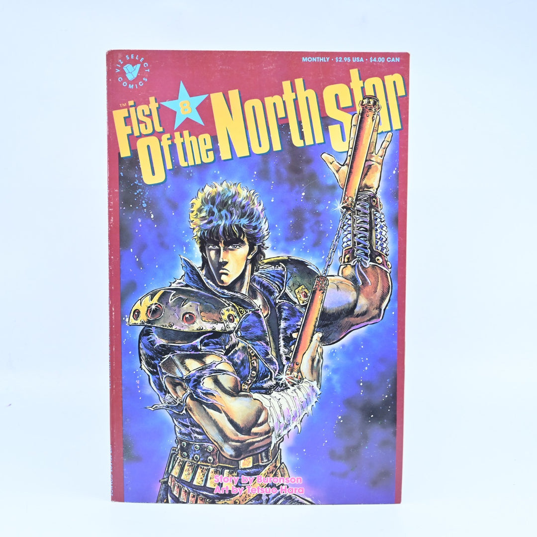 Fist of the North Star by Buronson - Volumes 1 - 8 - Viz Select Comics - Manga