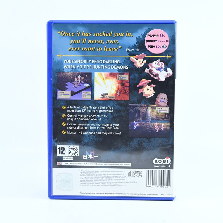 La Pucelle Tactics - Sony Playstation 2 / PS2 Game + Manual - PAL - MINT DISC!