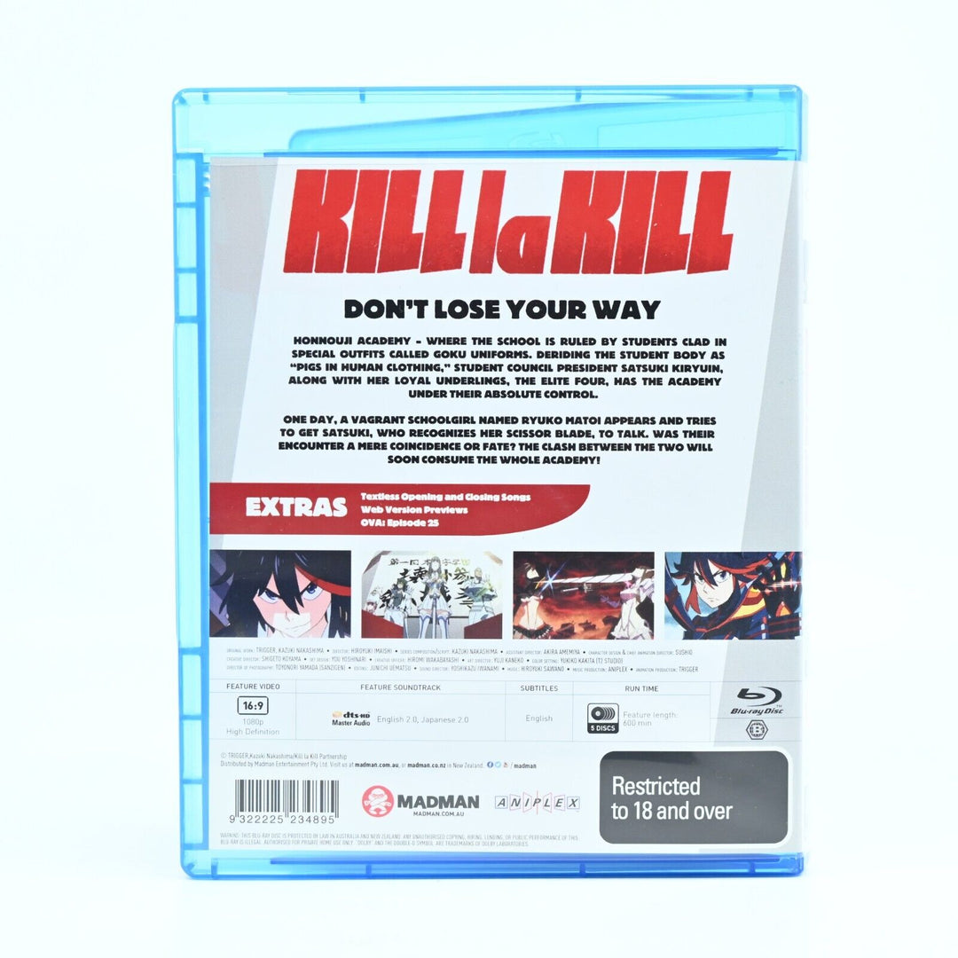 Kill la Kill - Complete Series - Region B - Blu-ray - MINT DISCS! AUS Anime