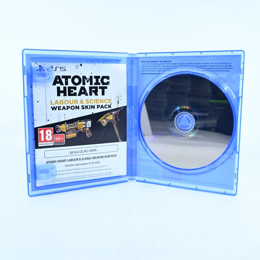 Atomic Heart - Sony Playstation 5 / PS5 Game - MINT DISC!