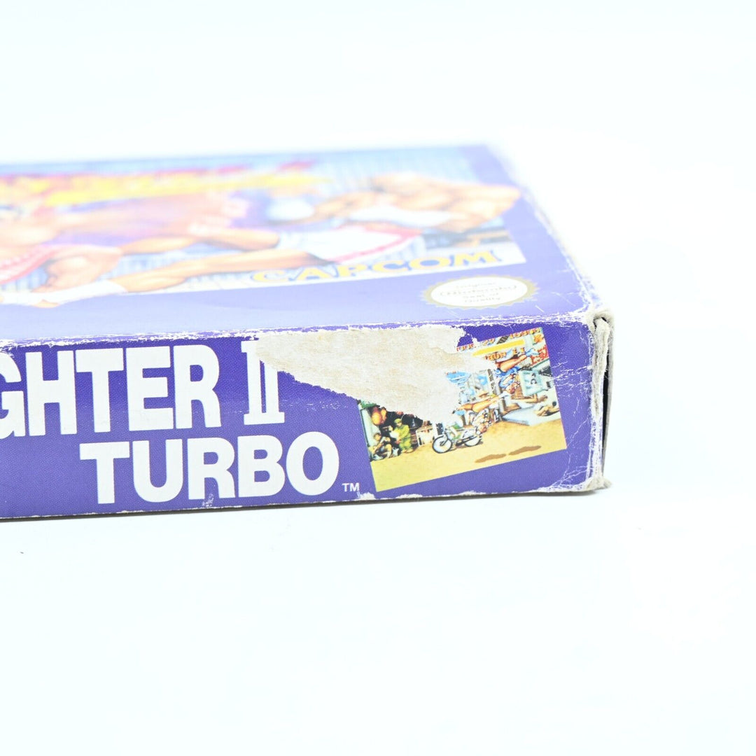 Street Fighter II Turbo - Super Nintendo / SNES Boxed Game - PAL - FREE POST!