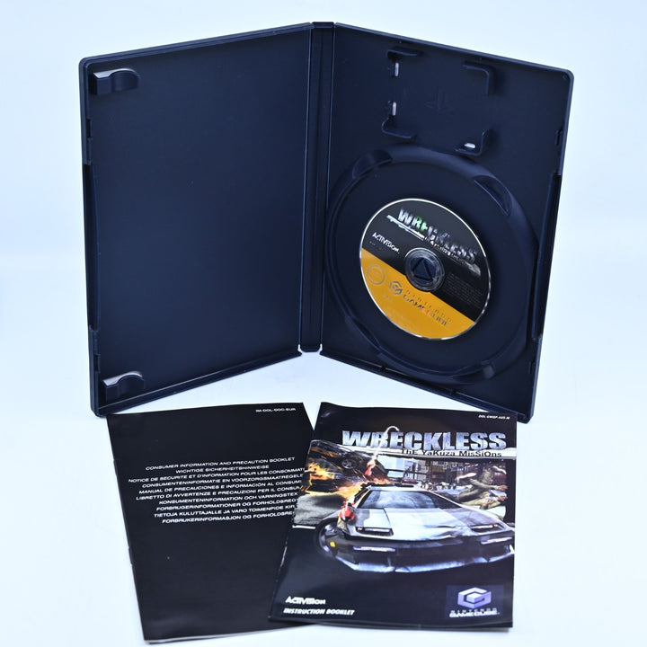 Wreckless: The Yakuza Missions - Nintendo Gamecube Game + Manual - PAL