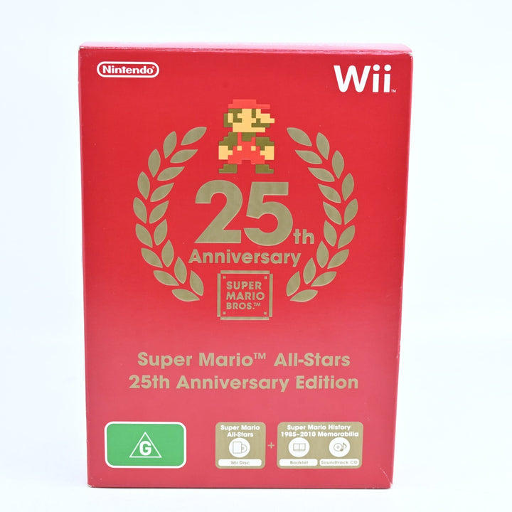 Super Mario All Stars 25th Anniversary Edition - Nintendo Wii Game + Manual