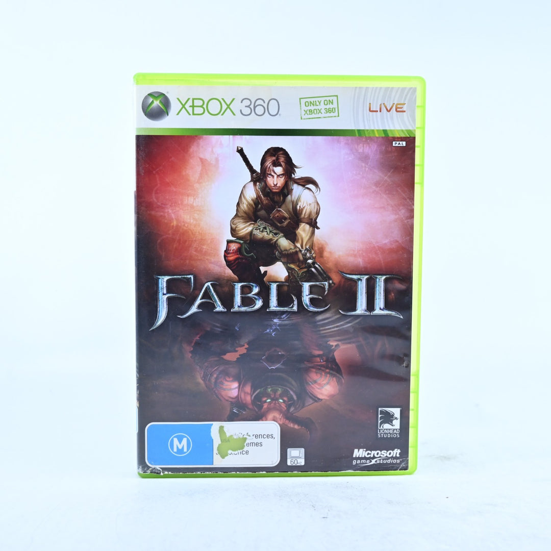 Fable II - Xbox 360 Game + Manual - PAL - MINT DISC!