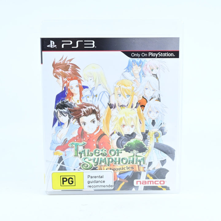 Tales of Symphonia Chronicles - Sony Playstation 3 / PS3 Game + Manual - PAL