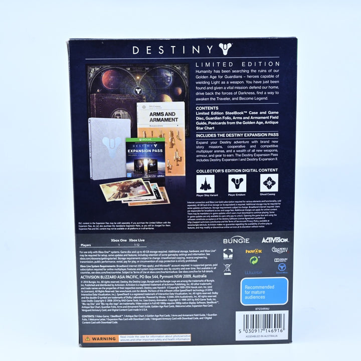 Destiny - Limited Edition - Xbox One Game - PAL - FREE POST!