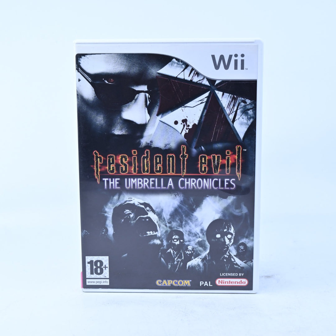 Resident Evil: The Umbrella Chronicles - Nintendo Wii Game + Manual - PAL