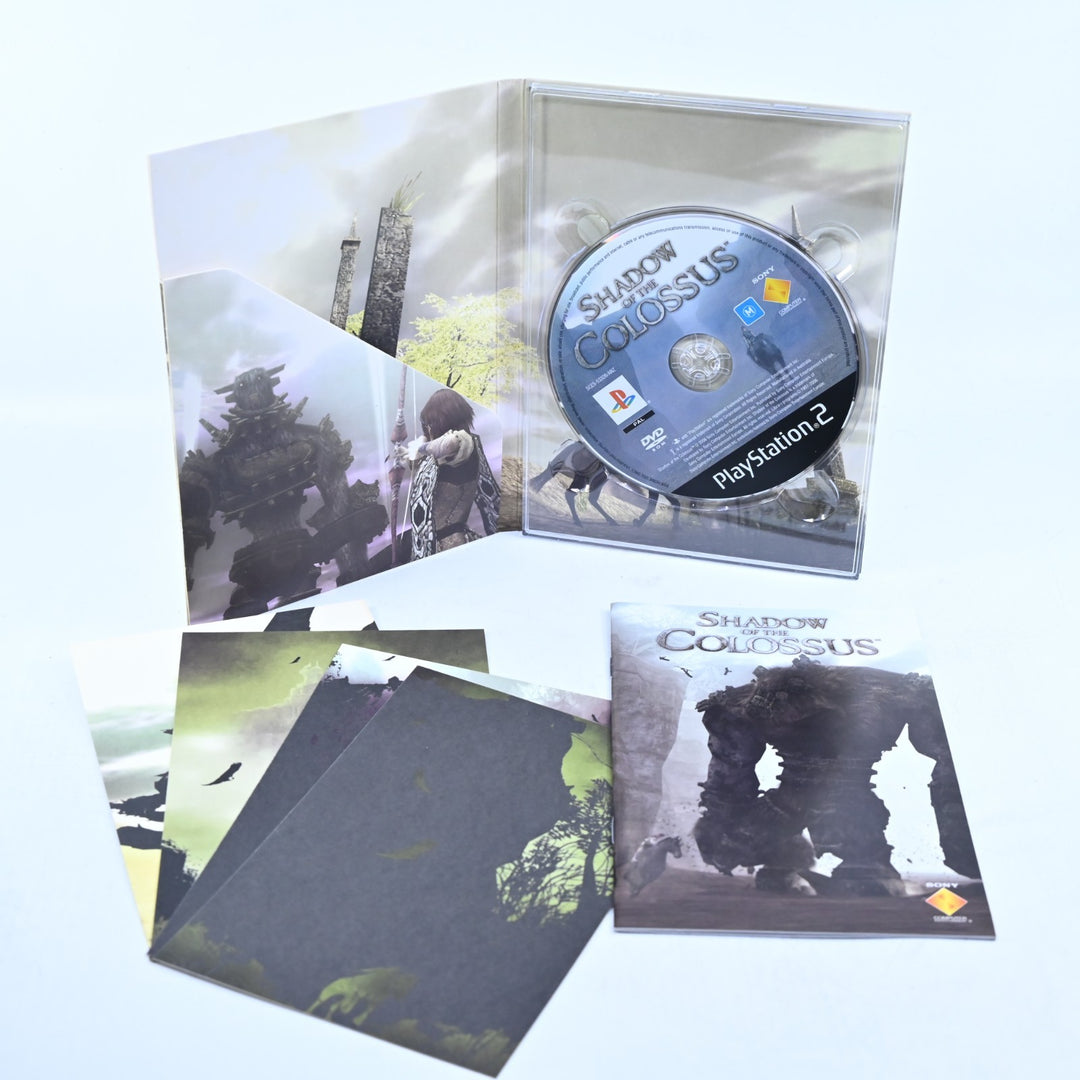 Shadow of the Colossus: Limited Edition - PS2 Game + Manual + Postcards - PAL