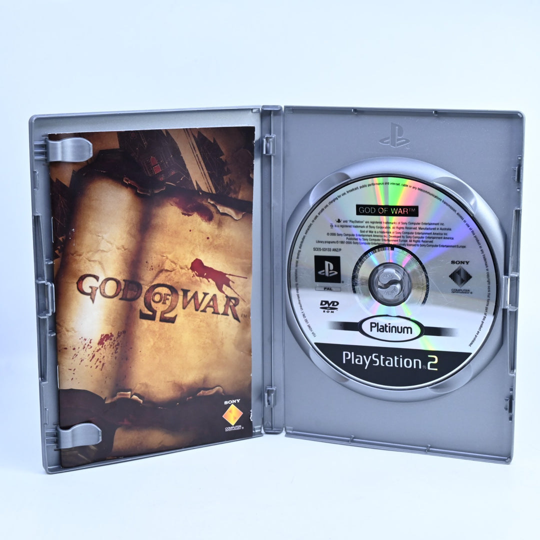 God of War - Sony Playstation 2 / PS2 Game + Manual - PAL - NM DISC!