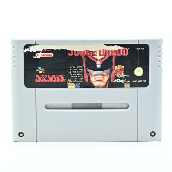 Judge Dredd - Super Nintendo / SNES Game - PAL - FREE POST!