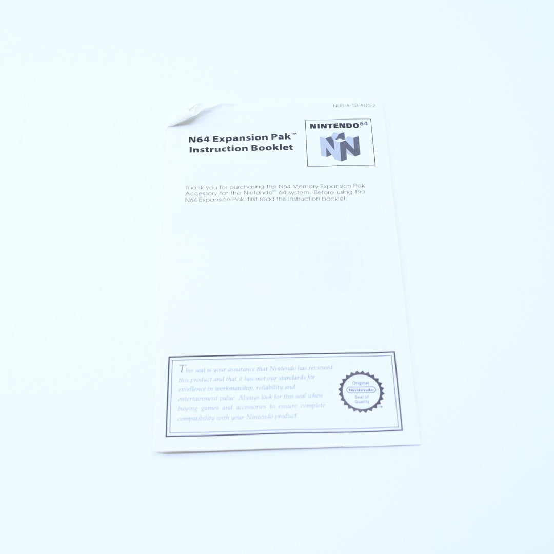 Boxed Expansion Pak - N64 / Nintendo 64 Accessory - PAL - FREE POST!