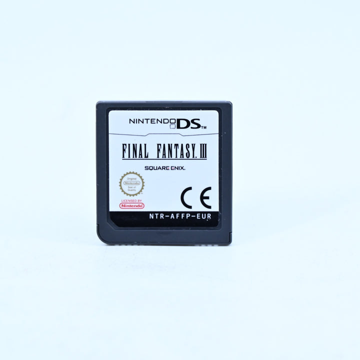 Final Fantasy III - Nintendo DS Game - Cartridge Only - PAL - FREE POST!