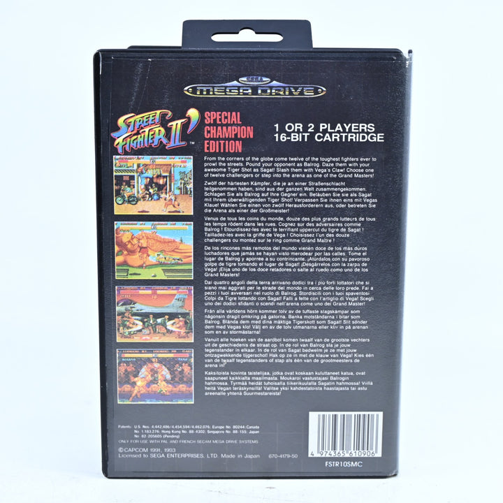 Street Fighter II'  Special Championship Edition + Manual - Sega Mega Drive Game
