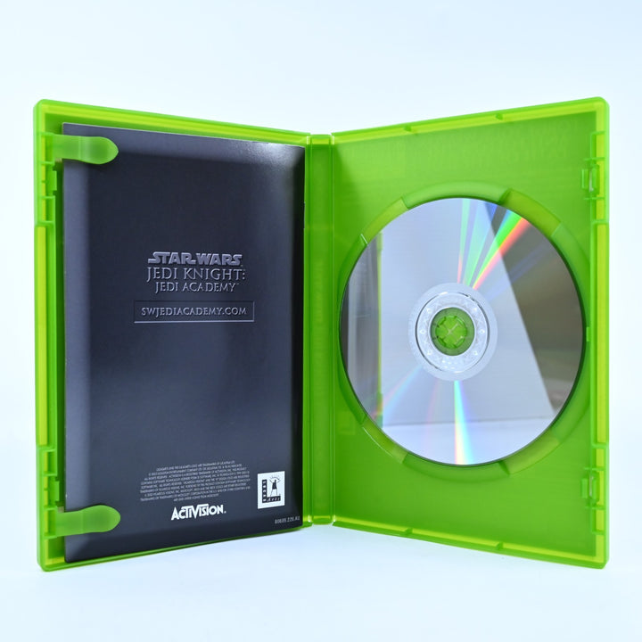 Star Wars Jedi Knight: Jedi Academy - Original Xbox Game + Manual - PAL