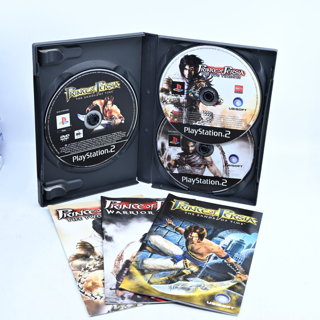 Prince Of Persia: Trilogy - Sony Playstation 2 / PS2 Game + Manual - PAL
