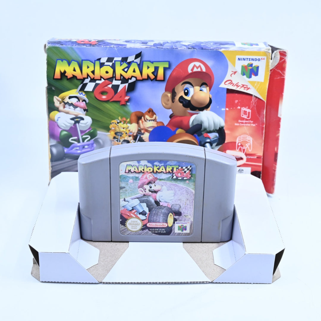 Mario Kart 64 - N64 / Nintendo 64 Boxed Game - PAL - FREE POST!