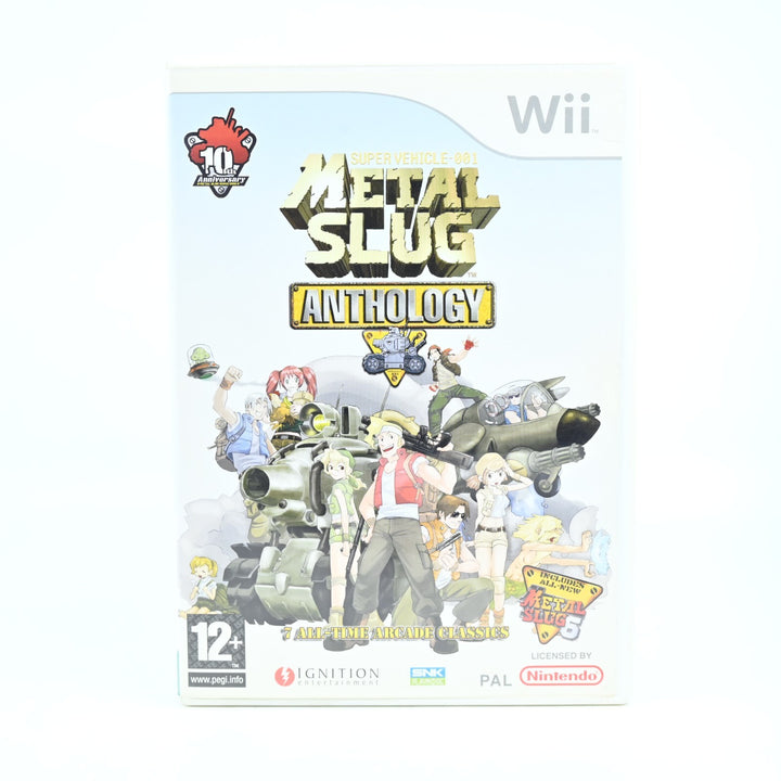 Metal Slug Anthology - Nintendo Wii Game + Manual - PAL - MINT DISC!