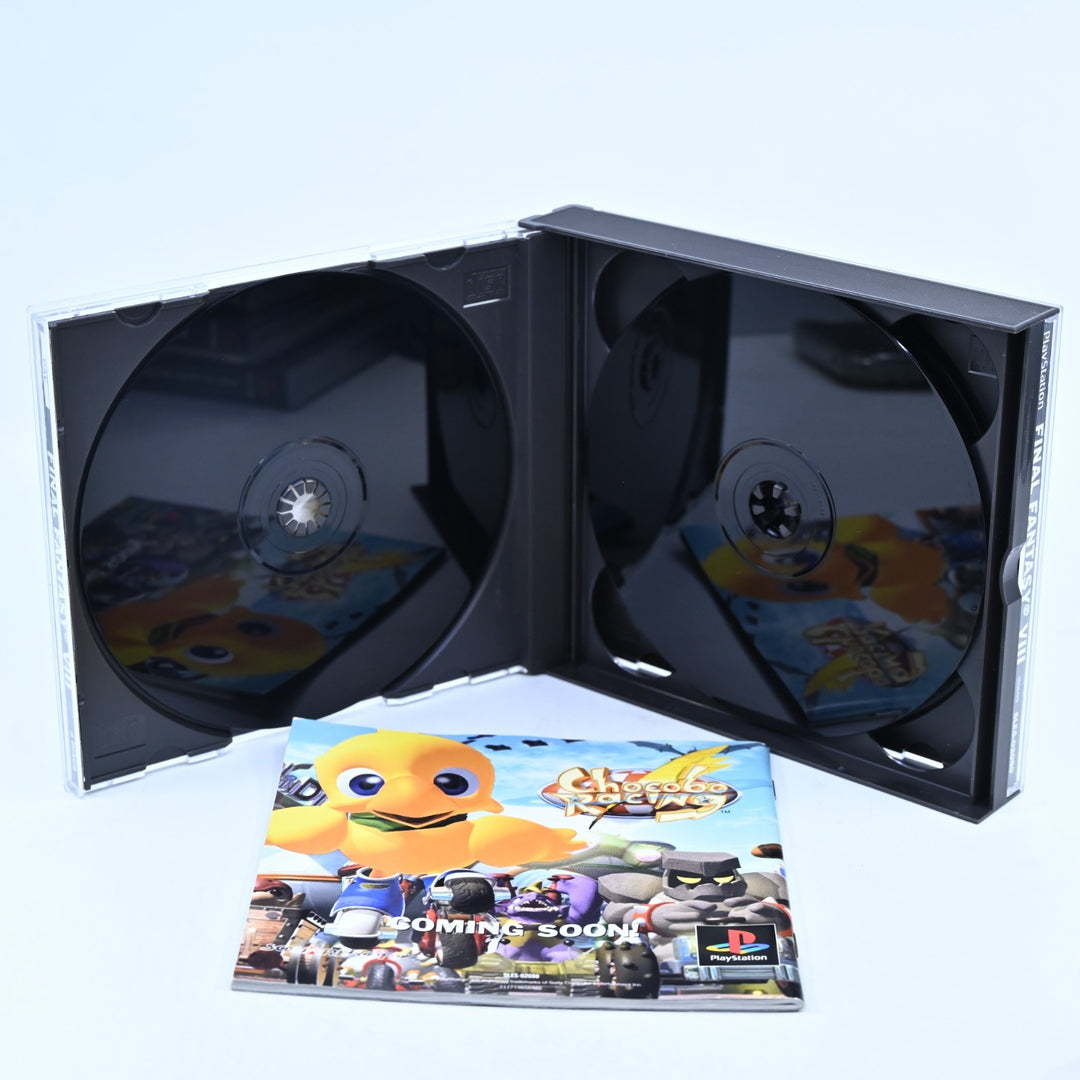 Final Fantasy VIII 8 - Sony Playstation 1 / PS1 Game + Manual - PAL - MINT DISC!