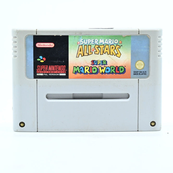 Super Mario All Stars + Super Mario World - Super Nintendo / SNES Game - PAL