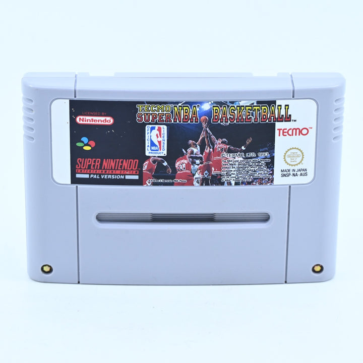 Tecmo Super NBA Basketball - Super Nintendo / SNES Game - PAL - FREE POST!