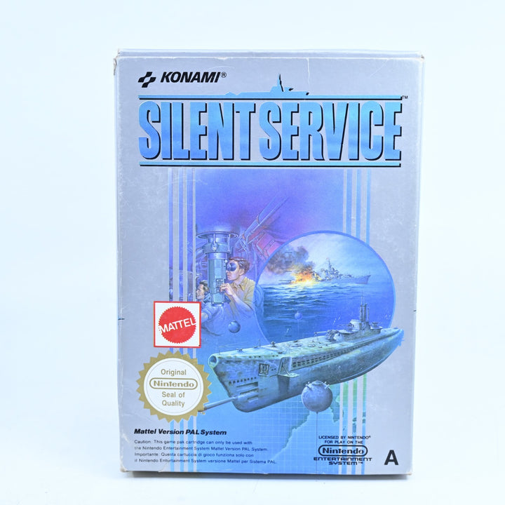 Silent Service - Nintendo Entertainment System / NES Boxed Game - PAL