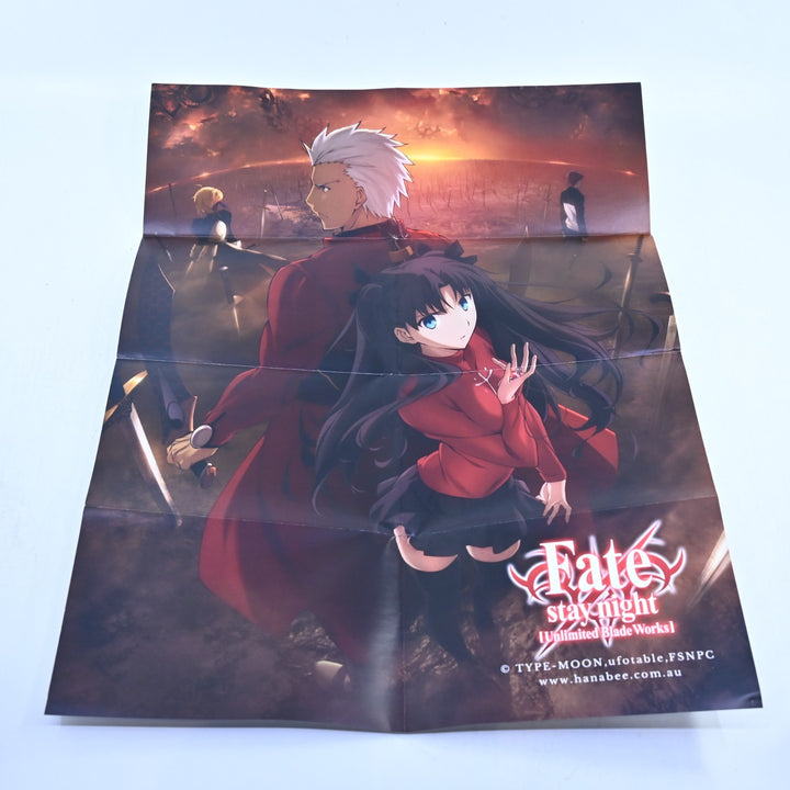 Fate/Stay Night [Unlimited Blade Works] I + II (SEALED) - AUS PAL - Blu-ray