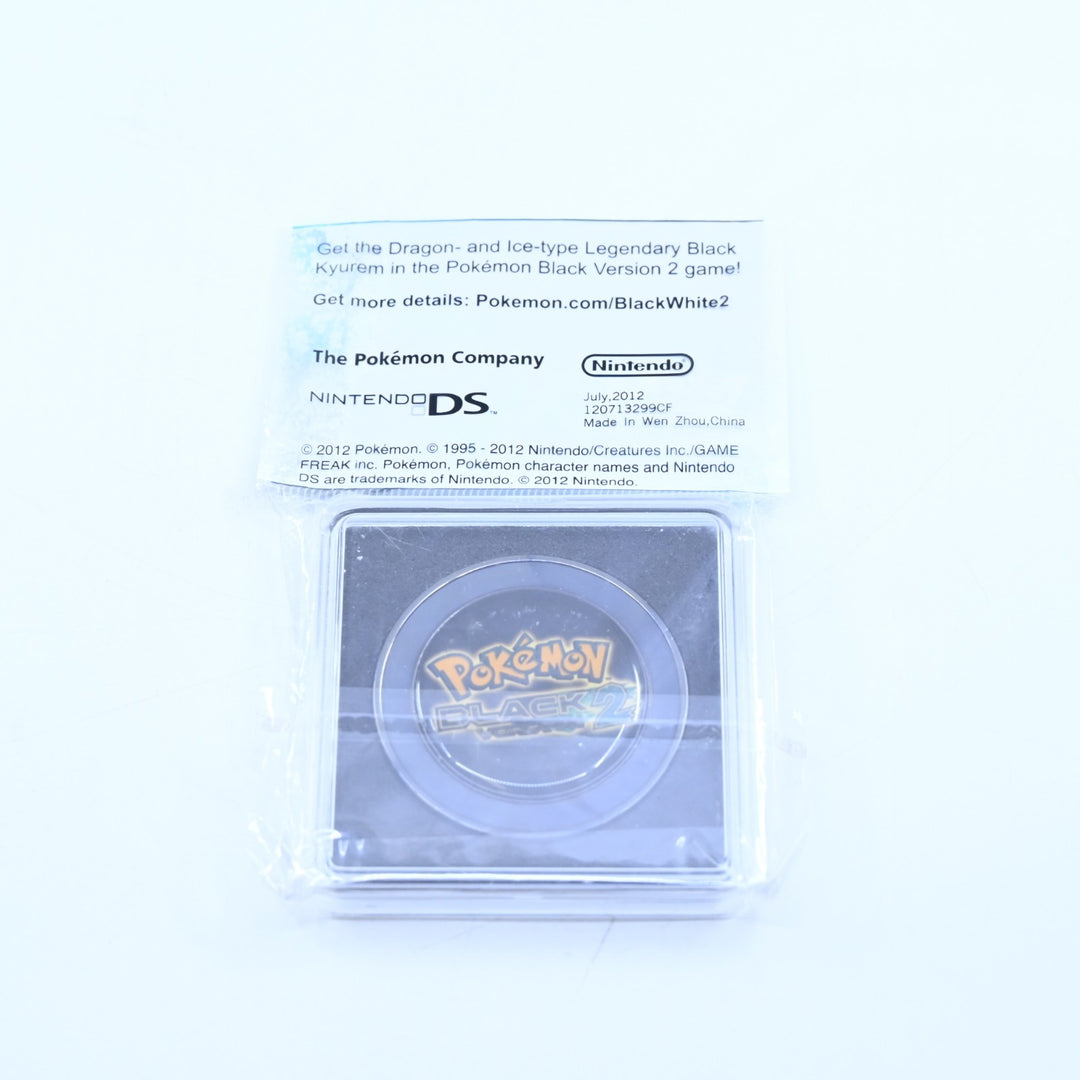 Pokemon Black 2 Black Kyurem Commemorative Coin - SEALED! - Miscellaneous