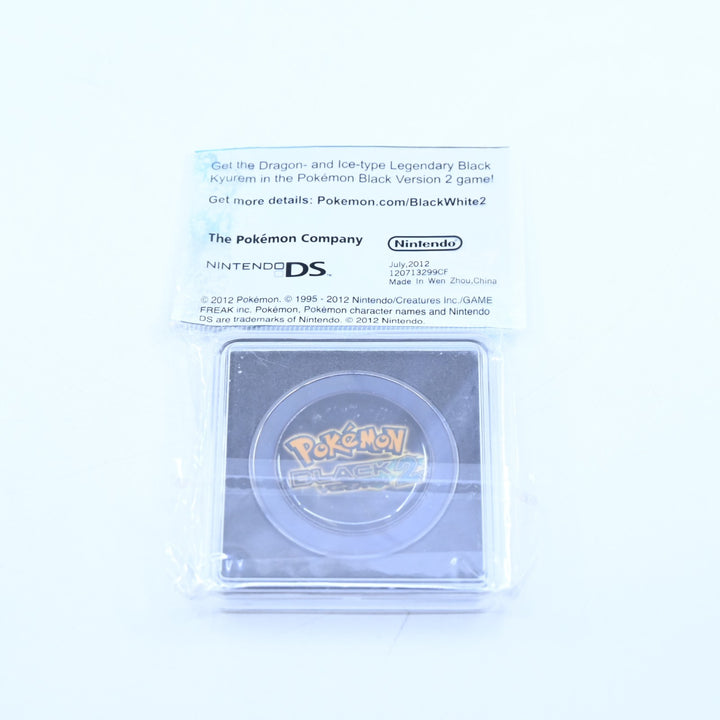 Pokemon Black 2 Black Kyurem Commemorative Coin - SEALED! - Miscellaneous
