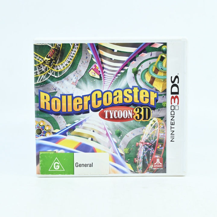 Rollercoaster Tycoon 3D - Nintendo 3DS Game - PAL - FREE POST!