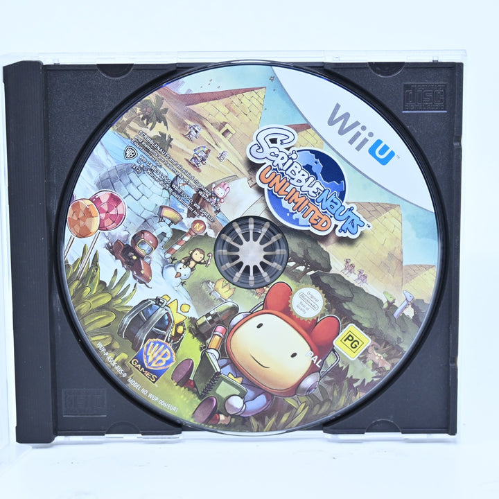Scribblenauts Unlimited - Nintendo Wii U Game - Disc Only - PAL - FREE POST!