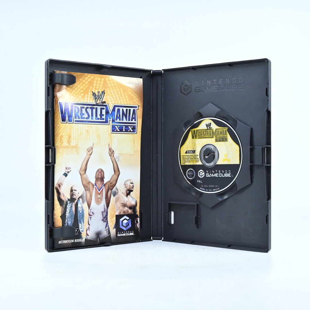 Wrestlemania XIX - Nintendo Gamecube Game + Manual - PAL - FREE POST!