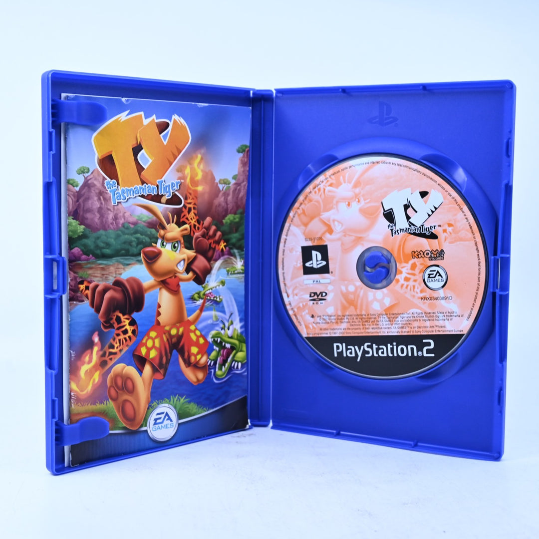 Ty The Tasmanian Tiger - Sony Playstation 2 / PS2 Game + Manual - PAL