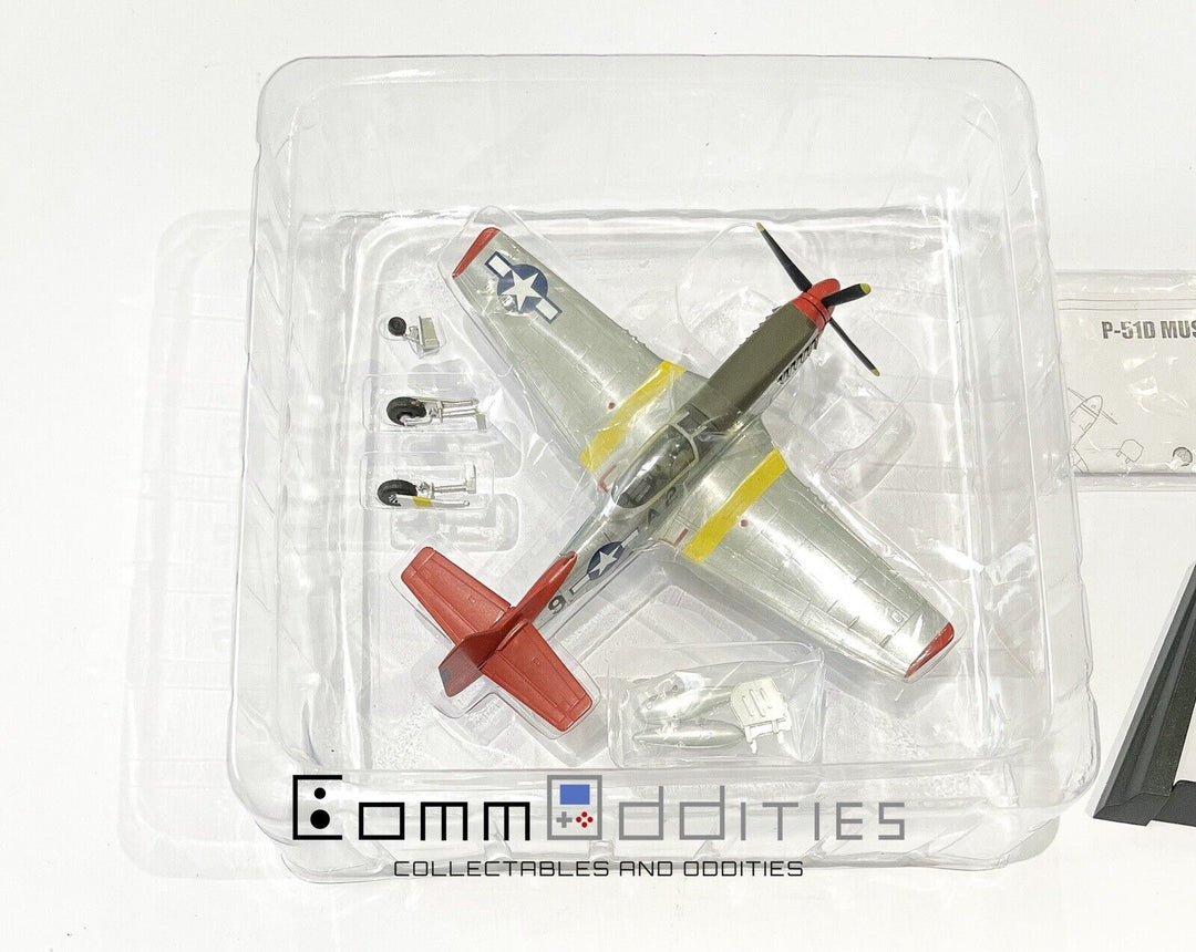 AS NEW! Witty Wings 1:72 - P-51D Mustang Red Tail Model Plane