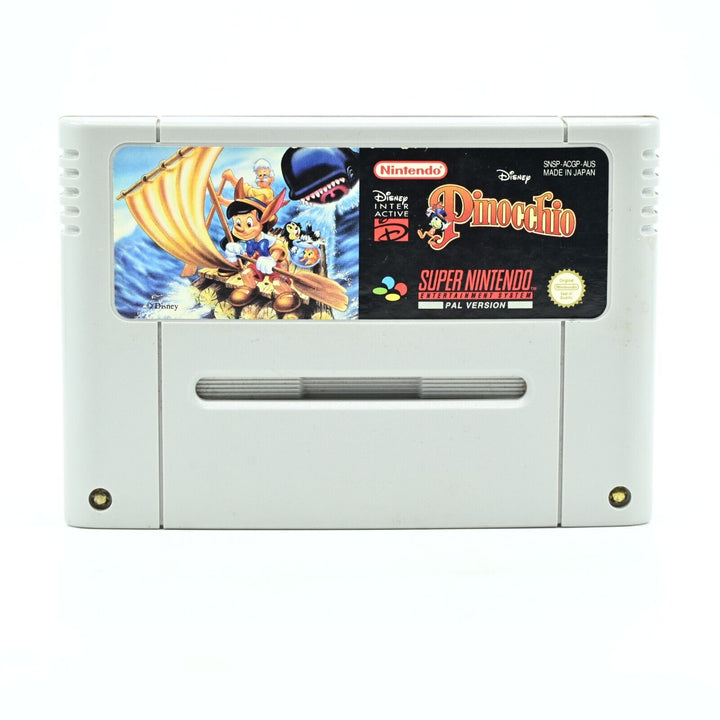 Pinocchio - Super Nintendo / SNES Game - PAL - FREE POST!