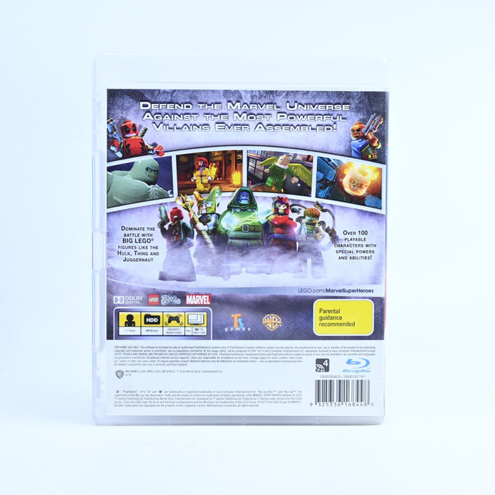 LEGO Marvel Super Heroes - Sony Playstation 3 / PS3 Game + Manual - MINT DISC!