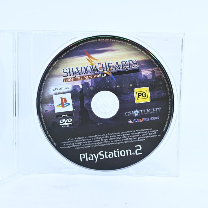 Shadow Hearts: From the New World - PS2 Game - Disc Only - PAL - MINT DISC!