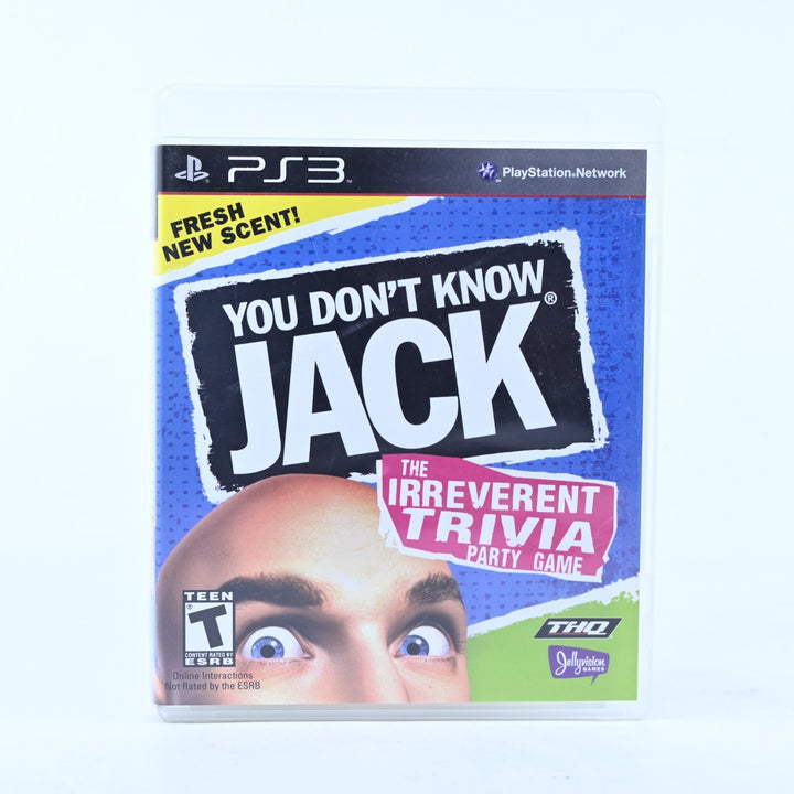 You Don't Know Jack - Sony Playstation 3 / PS3 Game + Manual - MINT DISC!
